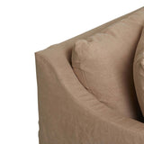 sidney slip four seater sofa soft clay