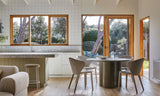 artie wave dining table putty