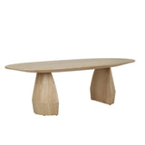 Bloom Dining Table Oval Natural