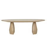 Bloom Dining Table Oval Natural