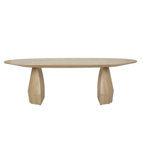 Bloom Dining Table Oval Natural