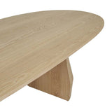 Bloom Dining Table Oval Natural