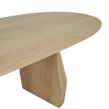 Bloom Dining Table Oval Natural