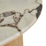 elsie round dining table ocean marble