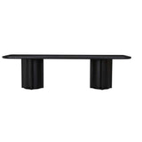 leon dining table black