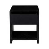 chloe tall bedside black