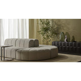 Juno Channel Ottoman Grey Speckle