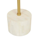 Zafina Pillar Side Table Natural