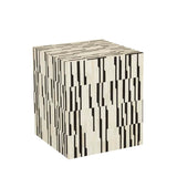 Zafina Rise Side Table Cobalt Black