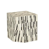 Zafina Rise Side Table Cobalt Black