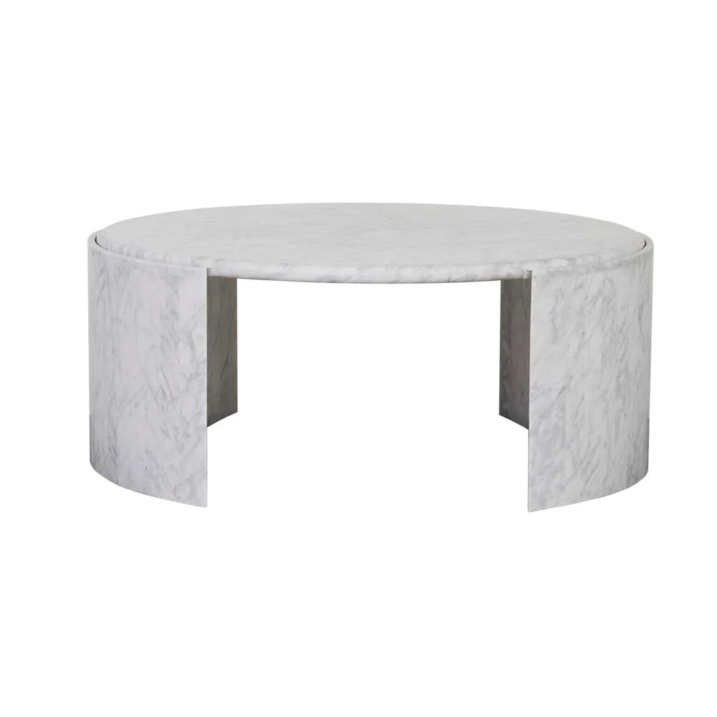amara moon coffee table white