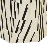 Zafina Rise Side Table Cobalt Black