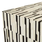 Zafina Rise Side Table Cobalt Black