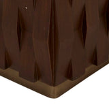 Trove Brick Side Table Chestnut