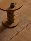 Trove Twist Side Table Natural