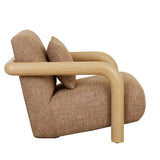 Trove Wrap Armchar Caramel