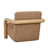 Trove Wrap Armchar Caramel