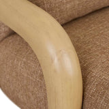 Trove Wrap Armchar Caramel