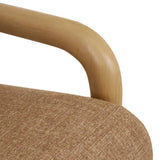 Trove Wrap Armchar Caramel