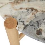 artie coffee table ocean marble