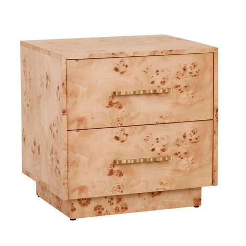 Trove Burl Bedside Light