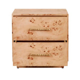 Trove Burl Bedside Light