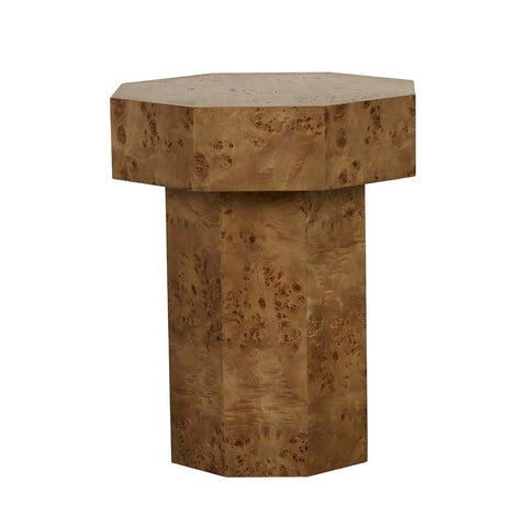 Trove Burl Side Table Vintage