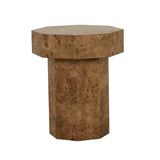 Trove Burl Side Table Vintage