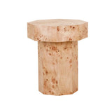 Trove Burl Side Table Light