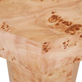 Trove Burl Side Table Light