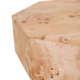 Trove Burl Side Table Light