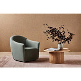 Classique Pedestal Coffee Table Smoked Ash