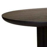 Seb Oval Dining Table 3000mm Black