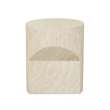 Atlas Pinnacle Side Table Travertine