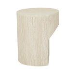 Atlas Pinnacle Side Table Travertine