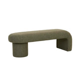 Margot Bench Moss Tweed