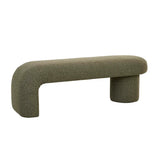 Margot Bench Moss Tweed