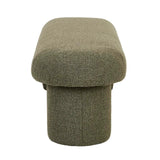 Margot Bench Moss Tweed