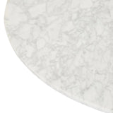 Atlas Crest Round Coffee Table White