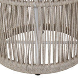 banksia rope dining table white chia