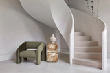 Elle Block Low Plinth Onyx Travertine