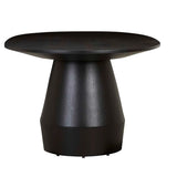 bloom dining table oval black