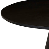 bloom dining table oval black