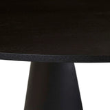 bloom dining table oval black