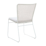 cabana sleigh dining chair chalk