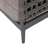 Cabana Weave Right Sofa Graphite