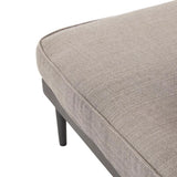 cabana weave right sofa graphite