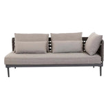 Cabana Weave Right Sofa Graphite