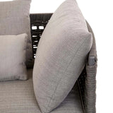 Cabana Weave Right Sofa Graphite