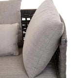 cabana weave right sofa graphite